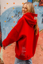 BLUZA Z KAPTUREM KEEP GOING