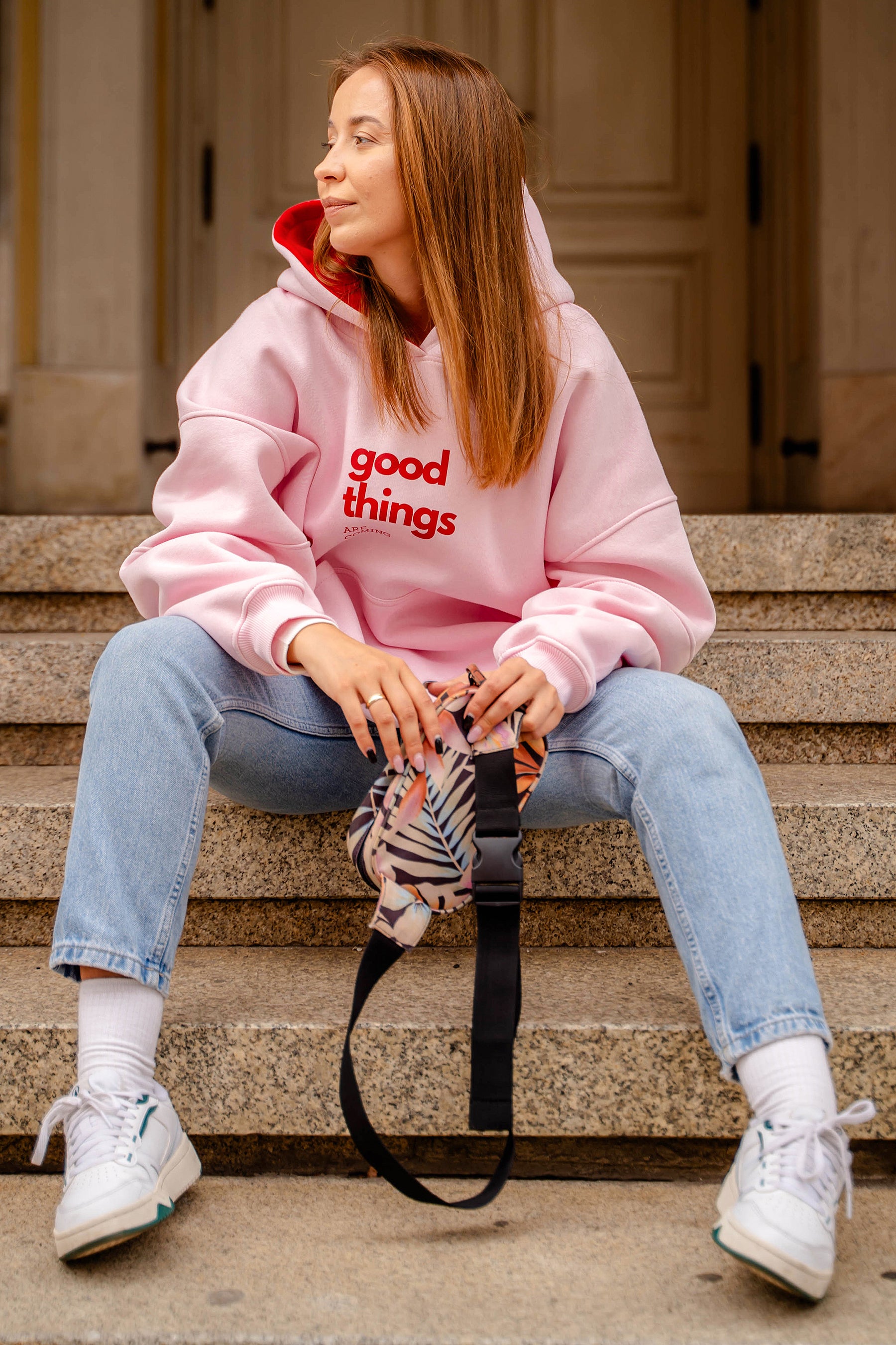 BLUZA Z KAPTUREM GOOD THINGS